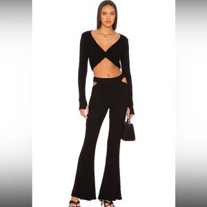 Michael Lauren toddy bell bottom pant